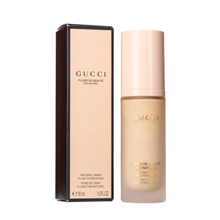 【SUVI】 Gucci Silk Moisturizing Liquid Foundation Natural Concealer Mist Light Matte 30ml กุชชี่ รองพื้นสูตรน้ำเนื้อแมทท์ 30มล