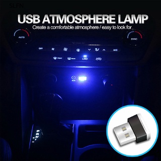 [SLFN] แถบไฟนีออน LED USB ยืดหยุ่น สําหรับตกแต่งภายในรถยนต์