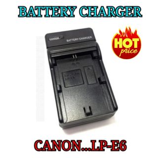 Battery Charger LP-E6 for Canon EOS 6D, 7D, 60D, 5D2, 5D3,80D, 7D2, 5DSR,...