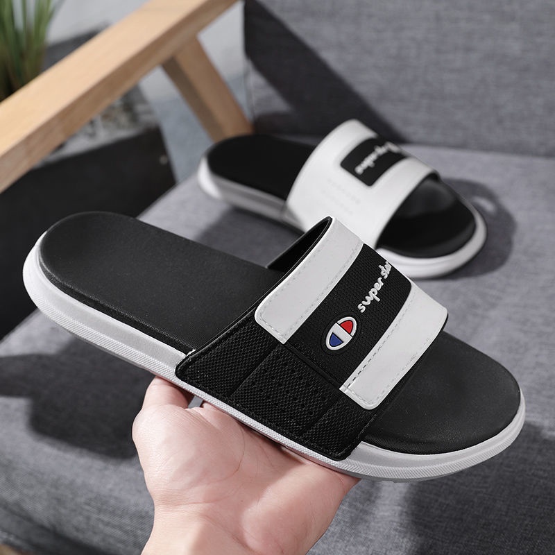 รองเท้าชายหาด รองเท้าเดินชายหาด Slipper Men's Summer Anti -Slip และ ...