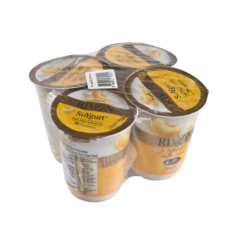 ริวอง ซอยเกิร์ต รสออริจินอล 130 ก. แพ็ค 4