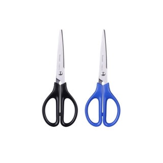 Comix B2715 Scissors Stainless กรรไกร (สีน้ำเงิน 1 ชิ้น) กรรไกร กรรไกรตัดอเนกประสงค์ อุปกรณ์สำนักงาน school office