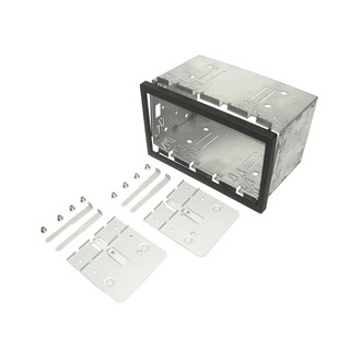 ซองโลหะ metal sleeve ISO 2DIN7" size 18cm.สำหรับใช้กับวิทยุรถยนต์ europe