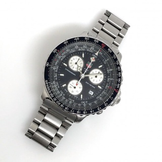 TAG Heuer Pilot Chrono CS1111-0 Quartz Date Mens Watch ขนาดตัวเรือน 42 mm