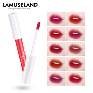 Lamuseland ลิปสติกลิปกลอสเนื้อMatte ติดนานกันน้ํา 10สี #La0008