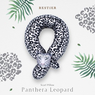 RESTIER SCARF PILLOW - PANTHERA LEOPARD หมอนรองคอแพนเทอร่า เลพพาร์ด