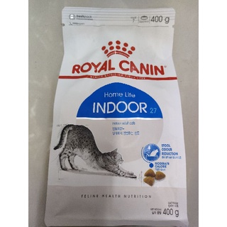 Royal Canin Home Life INDOOR 400g อาหารเม็ดแมวโต สูตรเลี้ยงในบ้าน