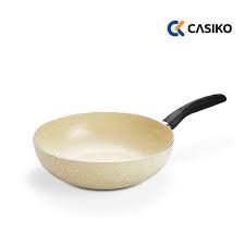 CASIKO คาสิโก้ กระทะเคลือบหินอ่อน รุ่น CK-001 ใช้งาน กับ เตาทุกประเภท และ เตาแม่เหล็กไฟฟ้า กระทะ เคลือบ หินอ่อน CK 001