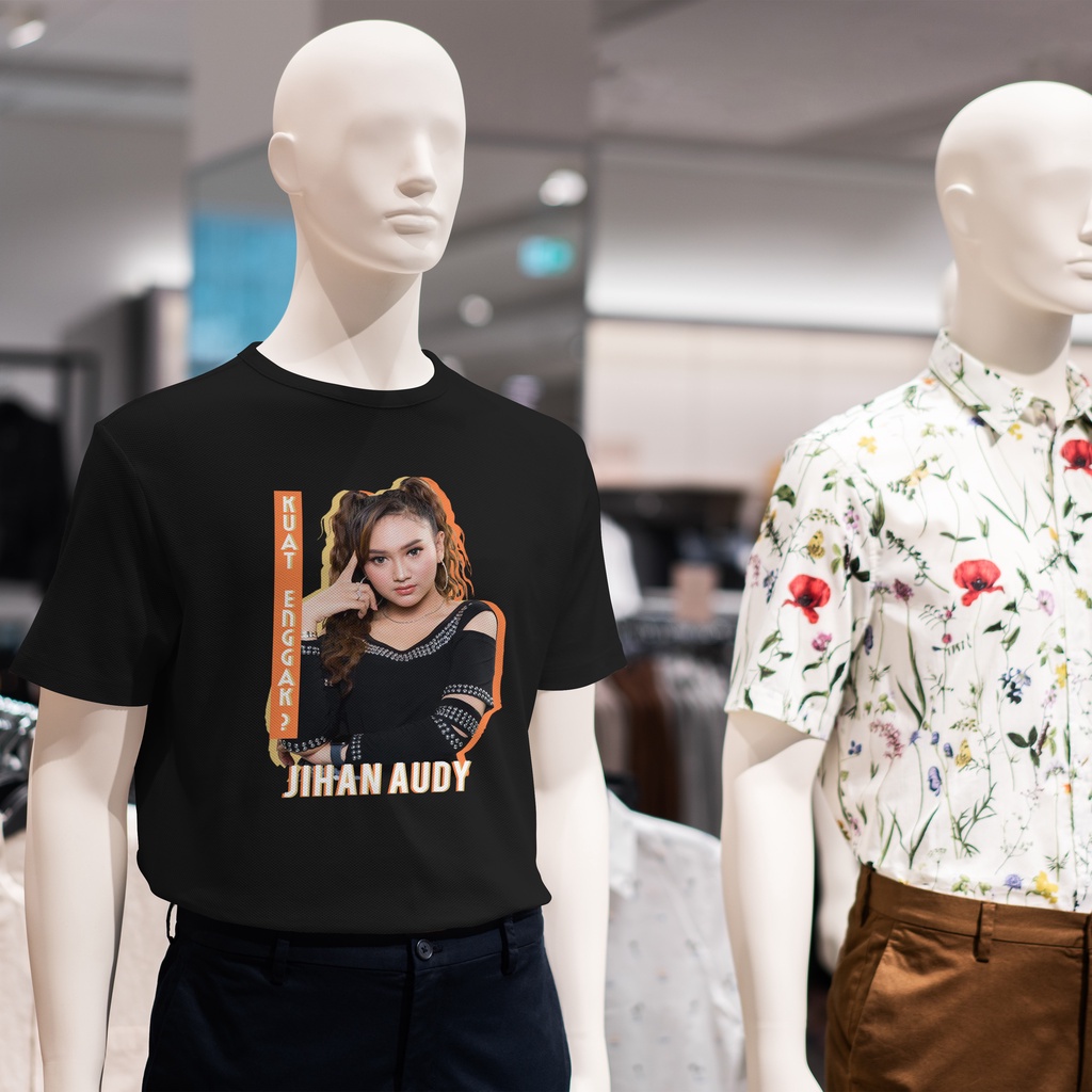 Jihan Audy เสื้อยืด Strong Dangdut เพลงเสื้อยืดผู้ชาย & 39;s เสื้อยืดผู้หญิง & 39;s เสื้อยืดพรีเมี่ย