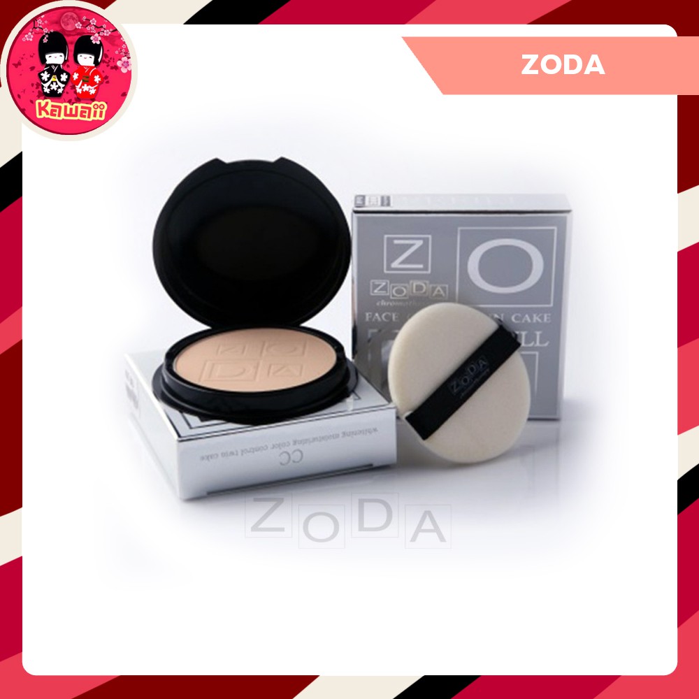 ZODA FACE COLOR TWIN CAKE CC (REFILL)