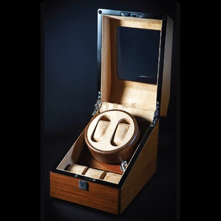 กล่องหมุนนาฬิกา งานสั่งผลิต มีระบบเซฟตี้กันไฟฟ้าลัดวงจร Watch Winder Boxes