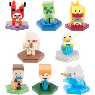 Mattel Minecraft Earth Boost Mini Figure random 1pc. โมเดลจิ๋ว จากมายคราฟ 1ชิ้น คละแบบ GKT32