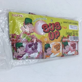 หมากฝรั่ง บัมอัพ lotte 3 รสชาติ แผงแขวน 24 ชิ้น