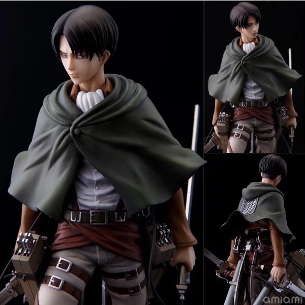 โมเดลฟิกเกอร์ New Attack On Titan Levi แฮนด์เมดของสะสมของสะสมสําหรับ ...