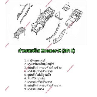 ชุดฝาครอบท้ายZoomer-X2015