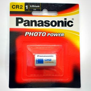 [ ถ่าน CR2 ] ถ่าน Panasonic  CR 2 ((( ของเเท้ 💯% )))