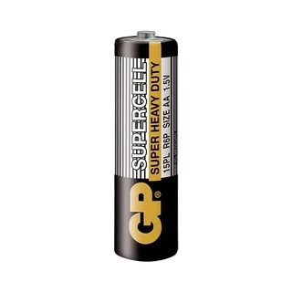 ยกกล่อง GP Supercell Carbon Zinc ถ่าน AA 1.5V 10 แพ็ค 40 ก้อน ถ่านสำหรับรีโมท ไฟฉาย นาฬิกา ของเล่น