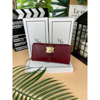 กระเป๋าสตางค์ ใบยาว สีสวย LYN Heaven Long Wallet กระเป๋าเงินซิปรอบใบยาว