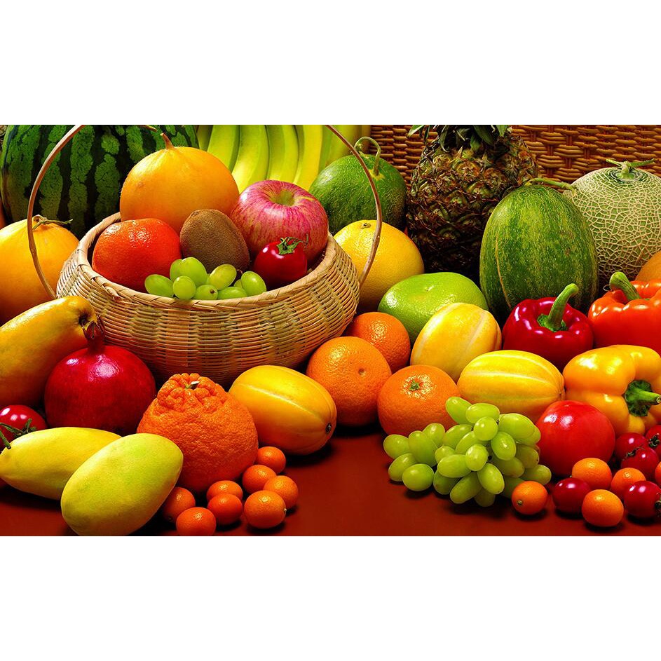 โปสเตอร์ภาพวาดผ้าใบ รูปผัก และผลไม้ สําหรับตกแต่งผนังบ้าน ห้องรับประทานอาหาร - รูปที่ 7