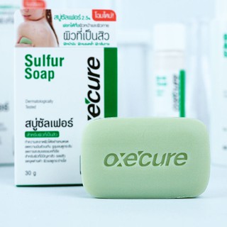 สบู่ยาOXE CURE SULFER SOAP 100G ก้อนใหญ่