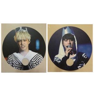 พัดไคแบค kaibaek fan + สติกเกอร์ set