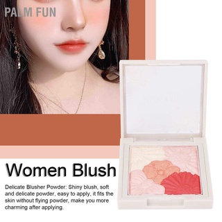 Palm Fun Women Blusher Portable Delicate Long Lasting Blush Cosmetics for Dating Gathering Birthday Party 0.2oz