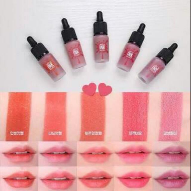 แท้100%ลิปink peripera มี5สี
