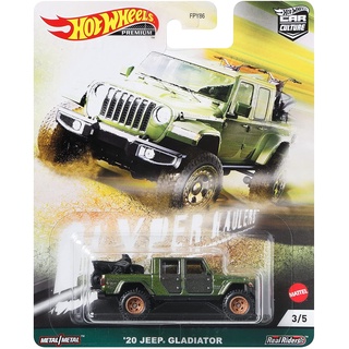 [พร้อมส่ง] รถเหล็ก HOTWHEELS PREMIUM ของแท้ Car Culture Hyper Horrors 20 Jeep Gladiator HWP2021_#GRJ86