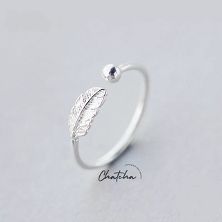 แหวน เงินแท้ Chatcha รุ่น CC03