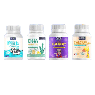 วิตามินสำหรับเด็ก NBL DHA Algae oil/ Calcium+vitD/ Elderberry/ Colostrum นำเข้าจากออสเตรเลีย🇳🇿