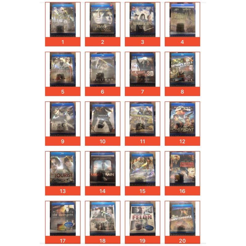 [Collectors Edition] DVD9 Bluray HD Digital Copy _ Beyond High Defination Movies Action Horror Thril