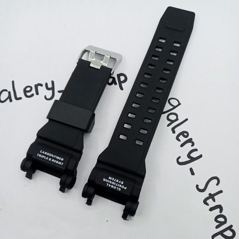 Hitam Casio g shock gpw2000 gpw2000 สายนาฬิกาสีดํา