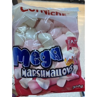 ขนม มาร์ชเมลโลว์ คอร์นิช เมก้า มาร์ชแมลโลว์ 300 g. Corniche Mega Marshmallows