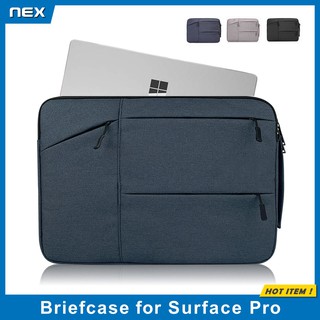 【พร้อมส่ง】NEX กระเป๋าSurface Pro เคสSurface Pro 4 / 5 / 6 / 7 กระเป๋าโน๊ตบุ๊ค เคสแล็ปท็อปกันรอยกันกระแทก Surface Pro Bag