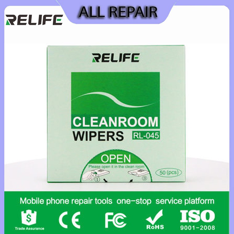 RELIFE CLEANROOM WIPERS RL-045/RELIFE CLEANER/RELIFE WIPERS/Relife RL 045 Antistatic Dust Free Wipe/