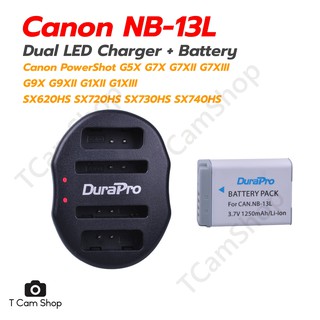แท่นชาร์จแบต + แบตเตอรี่ NB-13L NB13L กล้อง แคนนอน Canon Powershot G7X G7XII G7XIII G9X G9XII G5X G1XII G1XIII