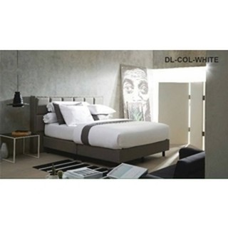 ผ้าปูที่นอน 5ชิ้น Dunlopillo สีพื้น (white)