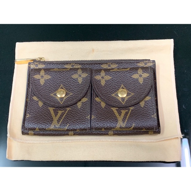 LV monogram pochette duo belt แท้ 100%