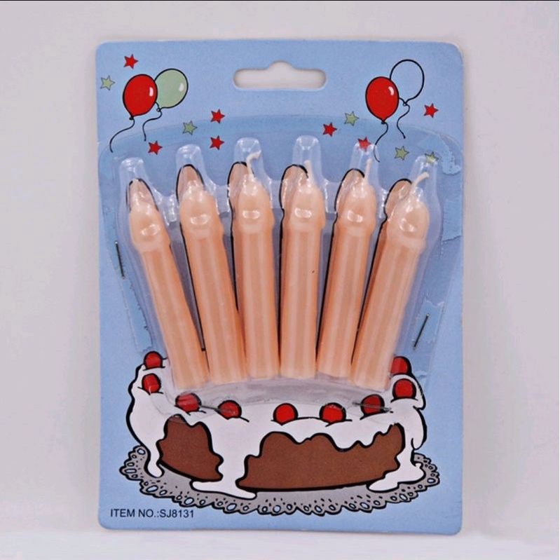 พร้อมส่งในไทย สั่งได้เลยมีตามสต็อค เทียนปีใหม่ วันเกิด เทียนปาร์ตี้ partyวันเกิด เทียนวันเกิด 18+ เทียนจู๋ แกล้งเพื่อน