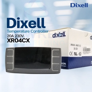 Dixell XR04CX เทอร์โมดิจิตอล ชุดคอนโทรลสำหรับระบบทำความเย็นพร้อมนาฬิกาละลายน้ำแข็ง ตัวควบคุมอุณหภูมิ ดิจิตอลตู้แช่ XR04C