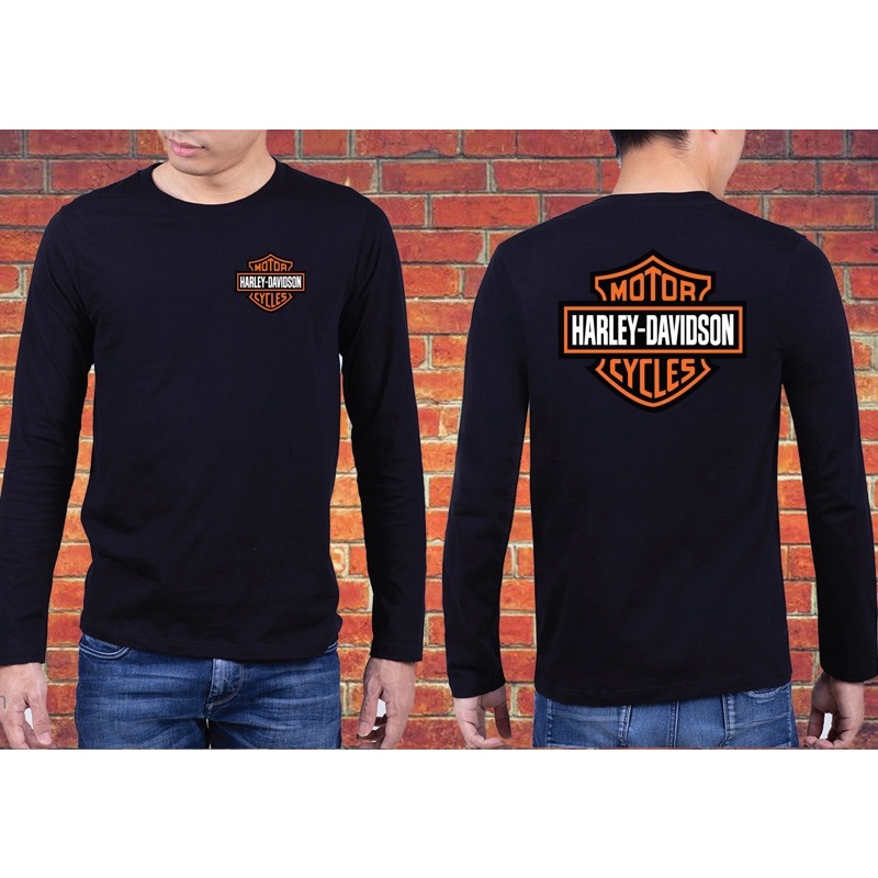 เสื้อ Harley Davidson แขนยาวคอกลม