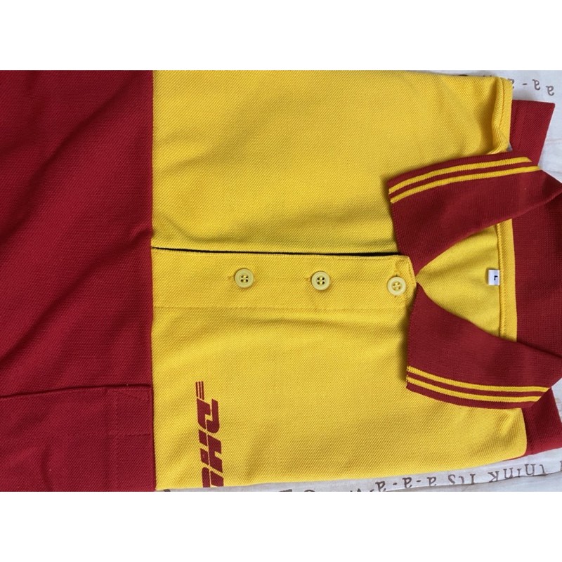 เสื้อ DHL คอปก ไซส์ L มือ2