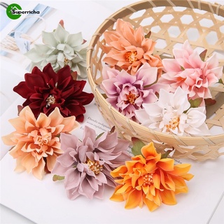 ดอกไม้ประดิษฐ์ Dahlia 10 ชิ้น