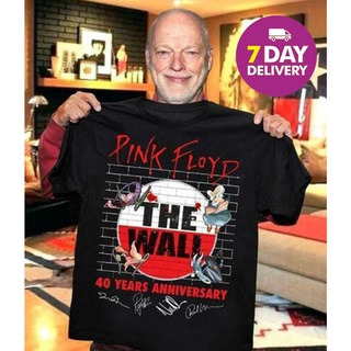 เสื้อยืด พิมพ์ลาย Pink Floyd The British ครบรอบ 40 ปี สไตล์คลาสสิก ไม่ซ้ําใคร สําหรับผู้ชาย 483724