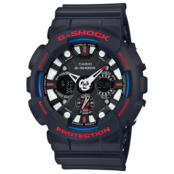 Casio G-Shock นาฬิกาข้อมือผู้ชาย รุ่น GA-120TR-1ADR