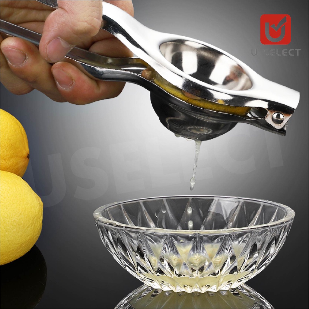 🥇ขายส่งและขายปลีก 🍋ที่บีบมะนาว ที่คั้นมะนาว สเเตนเลส อย่างดี หนา ทนทาน ข้น-180g