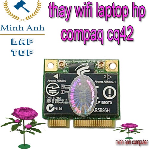 เปลี่ยนแล็ปท็อป wifi hp compaq cq42