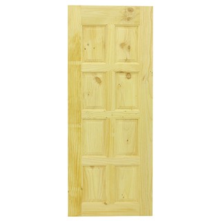 ประตูบานเปิด ประตูไม้สน MODERN DOORS L.116-8 80x200 ซม. ประตูและวงกบ ประตูและหน้าต่าง MODERN DOORS 80X200 L.116-8 NZ PIN