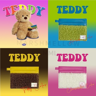 (ลด 45 Code: MARSH999 )  🛍 กระเป๋าใส่บัตร Teddy🛍  💳 Card Holder เครดิต คีย์การ์ด บัตรประชาชน BTS บัตรอื่นๆ💳