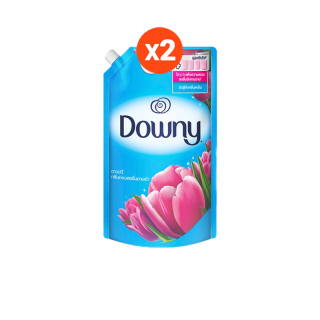 Downy® ดาวน์นี่ กลิ่นหอมสดชื่นยามเช้า น้ำยาปรับผ้านุ่ม ผลิตภัณฑ์ปรับผ้านุ่ม สูตรเข้มข้นพิเศษ 1.47 ลิตร 2 ถุง p&g